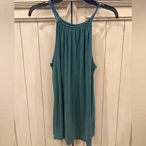 Green Envelope Teal Camisole Top